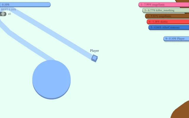 Paper.io 2 gameplay screenshot 1